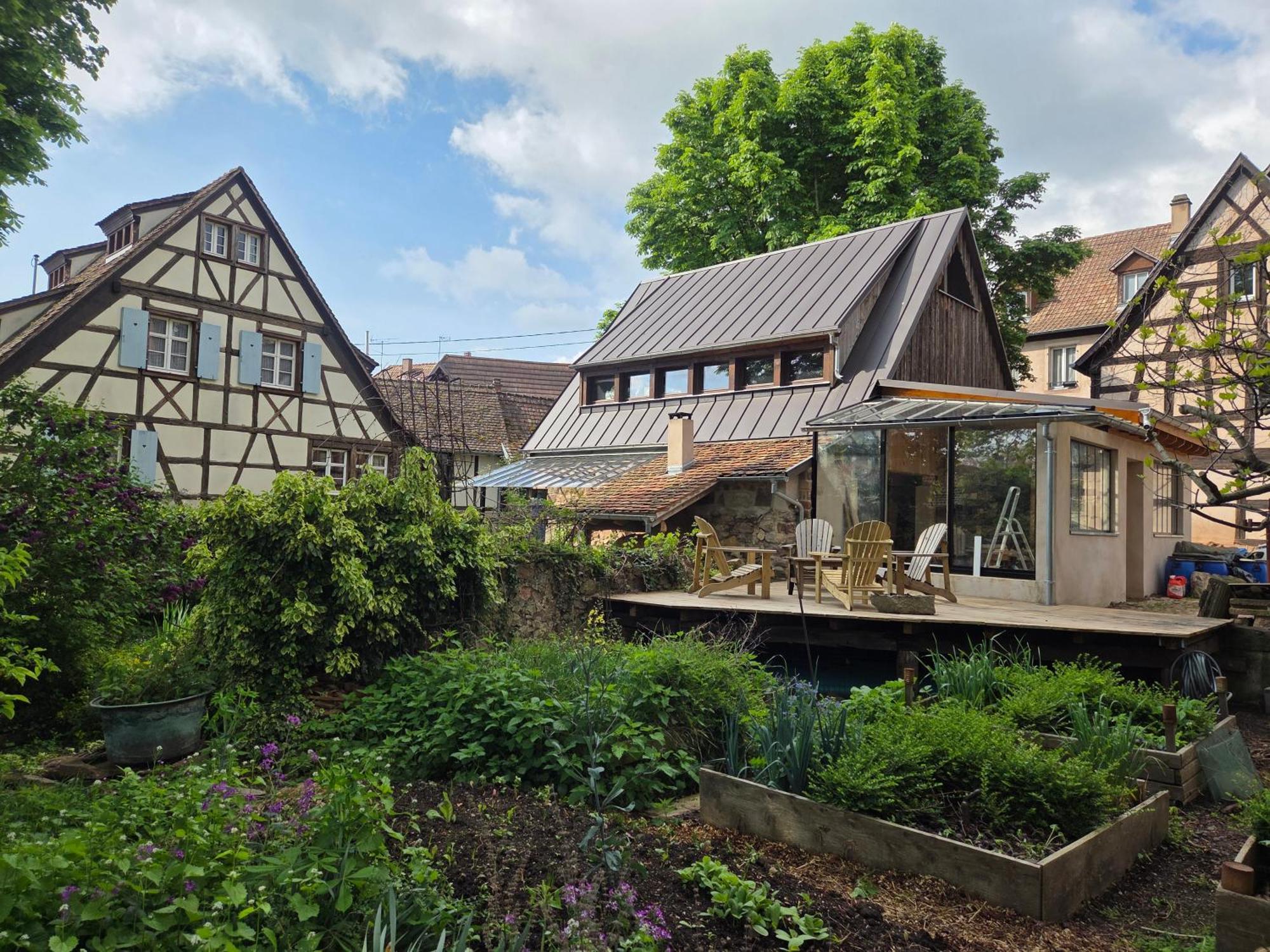 Le Temps Des Cigognes Villa Barr Exterior photo