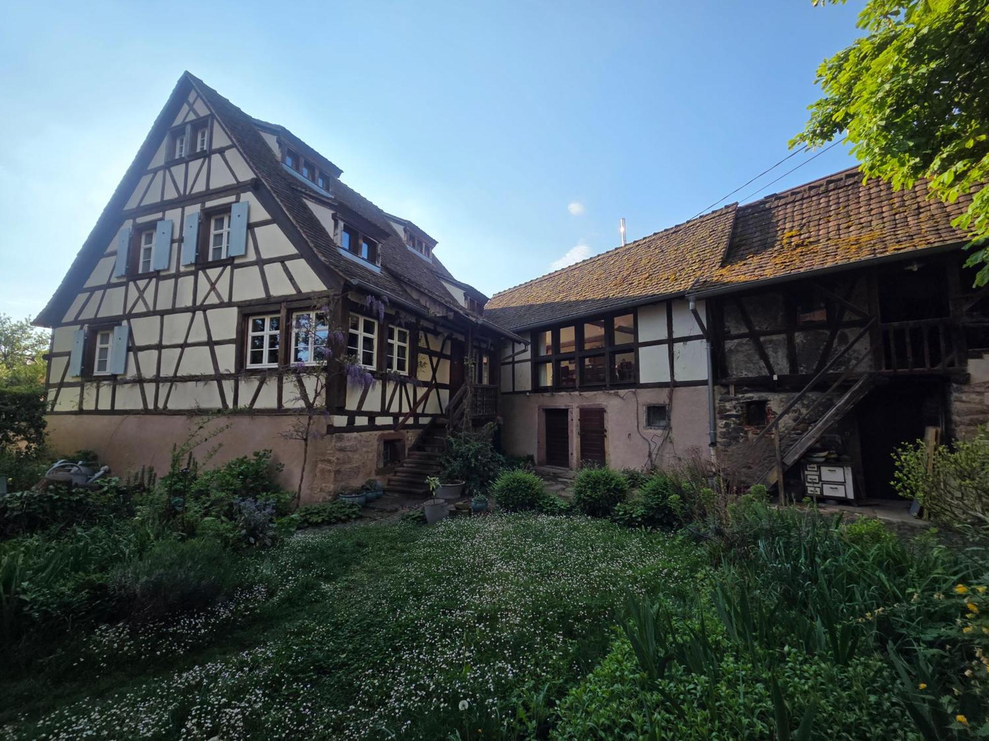 Le Temps Des Cigognes Villa Barr Exterior photo